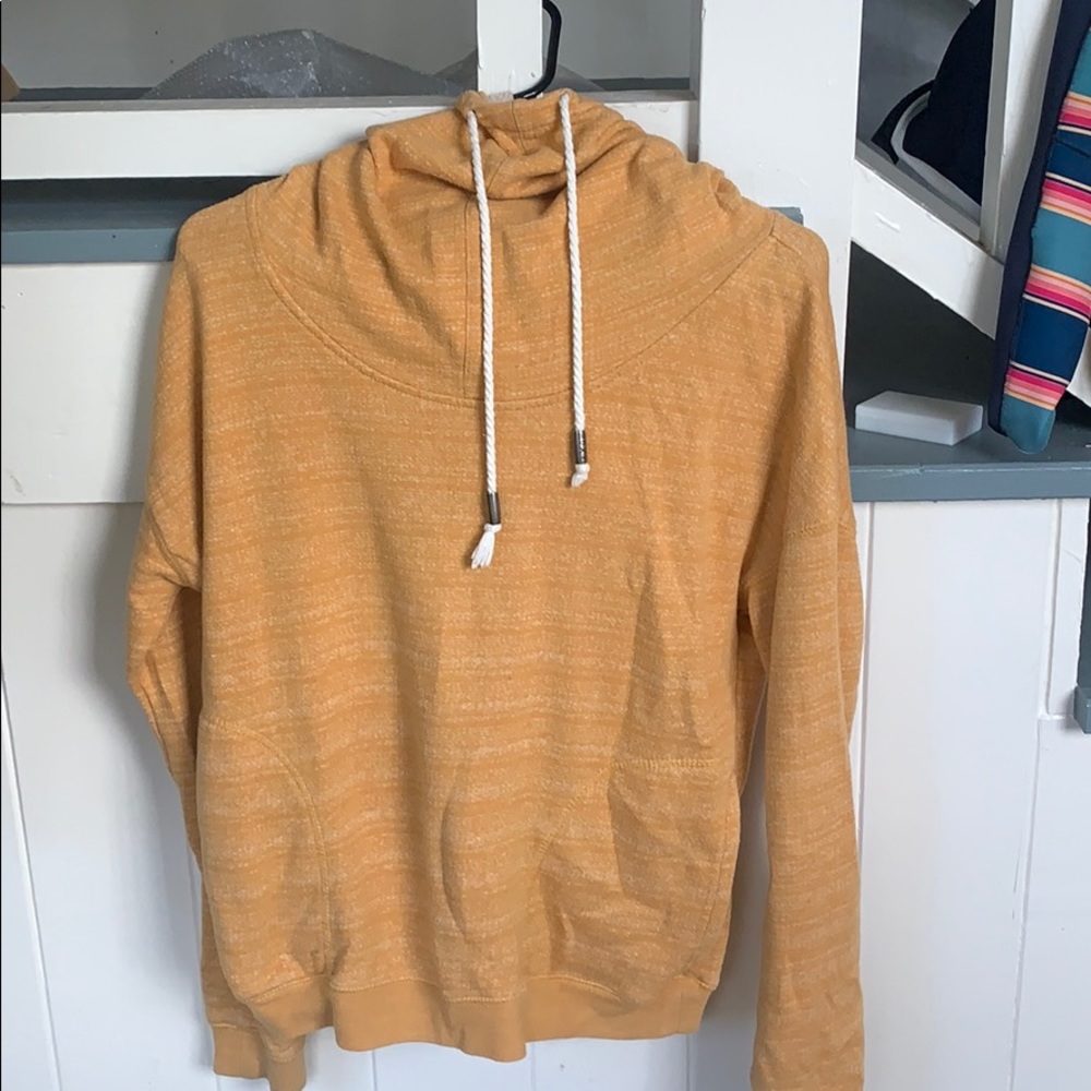 ROXY soft yellow scuba hoodie
